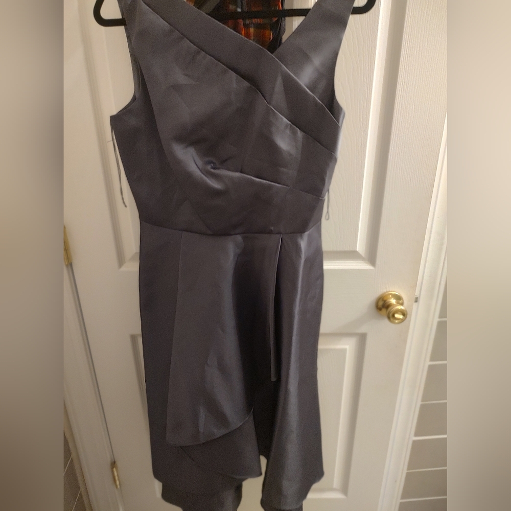Adrianne papell mikado mini dress
